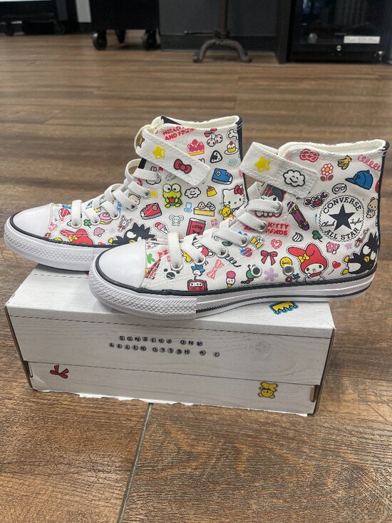 Converse Other - Converse x Hello Kitty & Friends Easy-On High Tops Kids 2Y